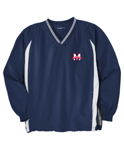 V-Neck Nylon Windshirt w/ Maranatha Fiberlok Logo