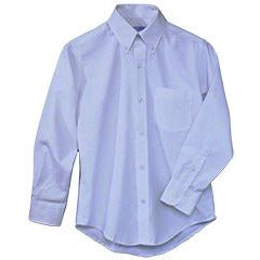 Girls Basic Long Sleeve Oxford Shirt Grades 5-8