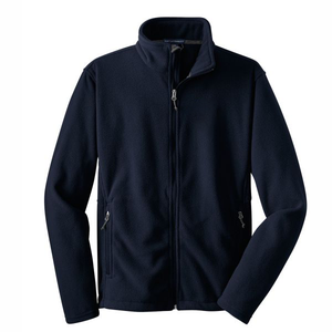 Navy Full Zip Polar Fleece w/Holy Family Fiberlok Logo