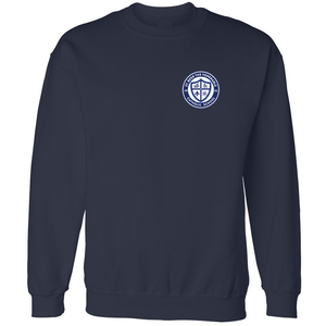 Crewneck Sweatshirt w/ St. Bede School Heatseal Logo TK-8