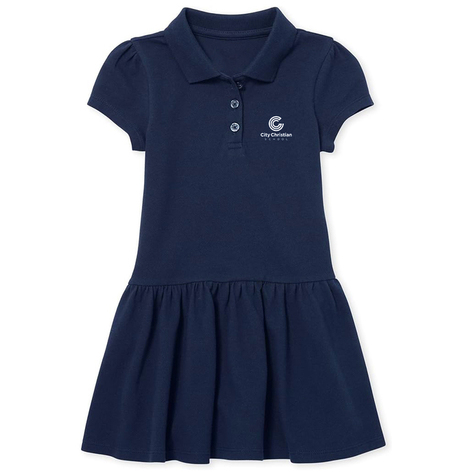 Polo Dress w/ City Christian Fiberlok Logo