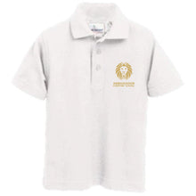 Load image into Gallery viewer, Basic Knit Polo w/ Ambassador Christian School Embroidered Logo Grades 6-12
