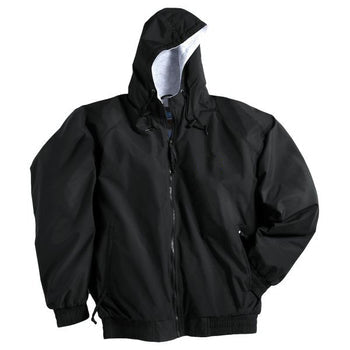 Black Nylon Jacket w/ St. John's Lutheran Embroidered Logo Grades K-8