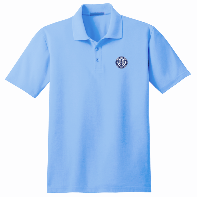 Boys Knit Polo w/ St. Bede School Fiberlok Logo