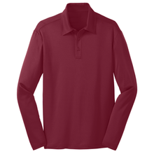 Load image into Gallery viewer, Basic Long Sleeve Knit Polo w/ Carlthorp Fiberlok Logo
