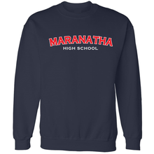 Load image into Gallery viewer, Crewneck Sweatshirt w/ Large Maranatha Heatseal Logo
