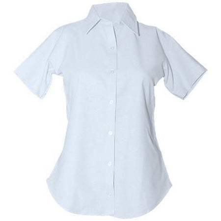 Women's Fitted Oxford Shirt - No Logo Mandatory Grades 6-8