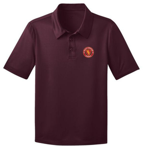 Girls Fitted Dri Fit Polo w/Valley Christian Cerritos Fiberlok Logo