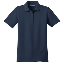 Load image into Gallery viewer, Girls Fitted Dri-Fit Polo w/ Carlthorp Fiberlok Logo
