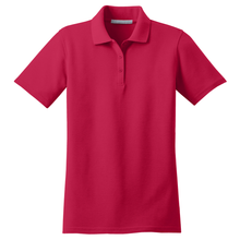 Load image into Gallery viewer, Girls Fitted Dri-Fit Polo w/ Carlthorp Fiberlok Logo
