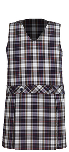 Girls St. Bede School Plaid Jumper TK-4