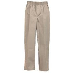 Khaki Pull On Pants Preschool