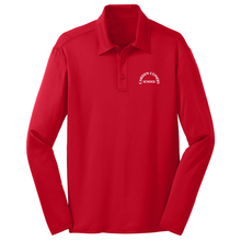 Load image into Gallery viewer, Basic Long Sleeve Knit Polo w/ Carden Conejo Heat Seal Logo
