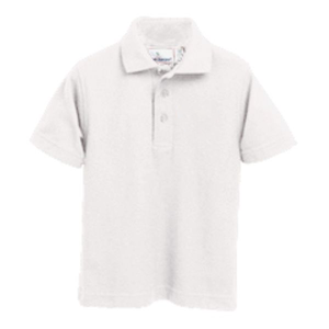 Basic Knit Polo w/Holy Family Fiberlok Logo Grades K-8