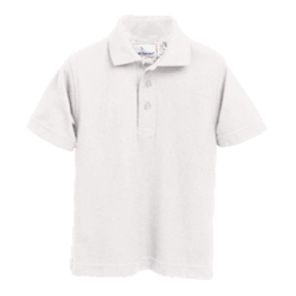 Basic Knit Polo w/Holy Family Fiberlok Logo Grades K-8