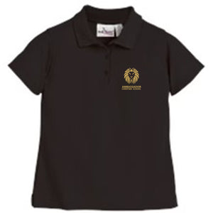 Women's Fitted Dri-Fit Polo w/ Ambassador Christian School Embroidered Logo Grades 6-12