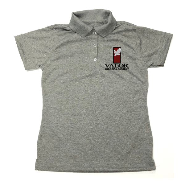 Girls gray outlet polo