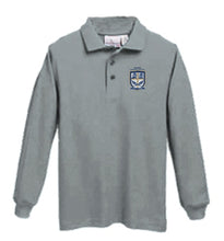 Load image into Gallery viewer, Long sleeve Knit Polo w/ OLPH Embroidered Logo Grades PS-8
