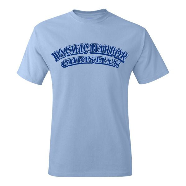 Light blue best sale pe t shirt