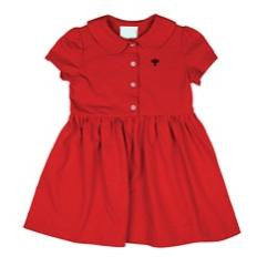 Red polo dress online