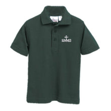 Load image into Gallery viewer, Basic Knit Polo w/ St. Margaret Mary Embroidered Logo Grades TK-8
