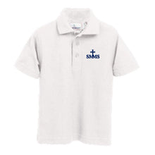 Load image into Gallery viewer, Basic Knit Polo w/ St. Margaret Mary Embroidered Logo Grades TK-8
