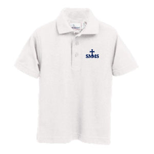 Basic Knit Polo w/ St. Margaret Mary Embroidered Logo Grades TK-8