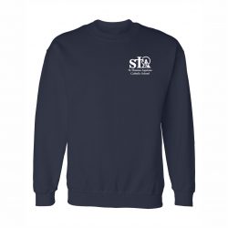 Crewneck Sweatshirt w/ St. Thomas Heatseal Logo Grades TK-8