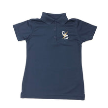 Load image into Gallery viewer, Girls Fitted Dri Fit Polo w/ Christ Lutheran Embroidered Logo Grades K-8
