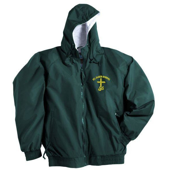 Nylon Jacket w/ St. James Logo – Norman's School Uniforms