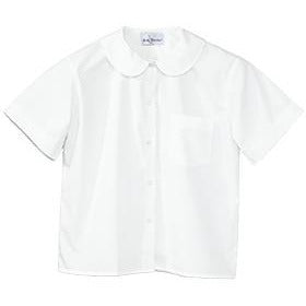 white school shirt peter pan collar