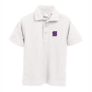 Basic Knit Polo w/ St. Anthony High Heatseal Logo Grades 9-12